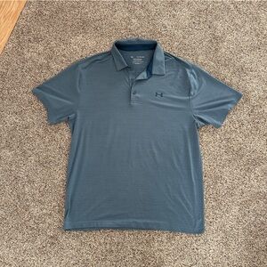 Under Armour Men's Gray Polo Shirt